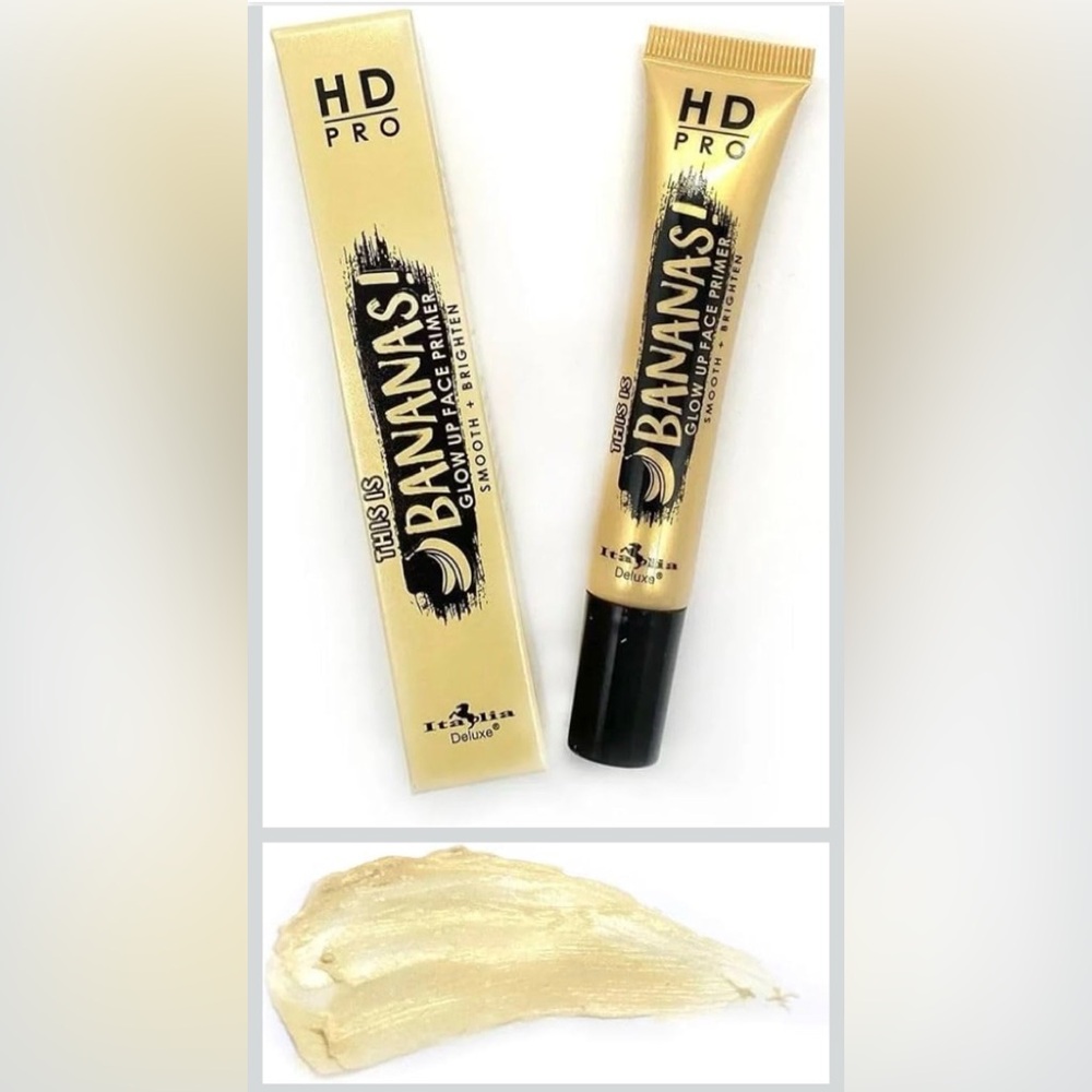 Italia Deluxe Bananas Glow Up Face Primer